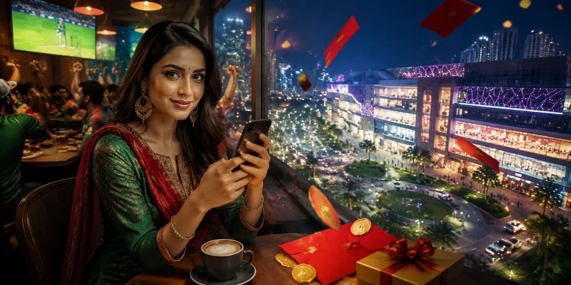ঢাকায় স্মার্টফোনে vip 3 লটারি বিভাগ ব্রাউজ করছেন একজন ব্যবহারকারী